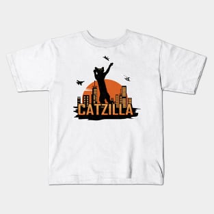 Catzilla Kids T-Shirt